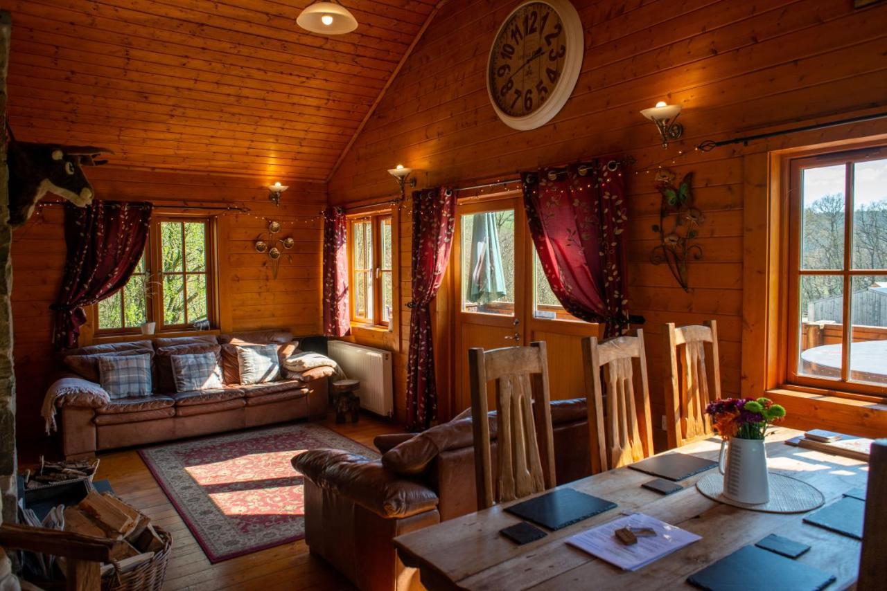 George Cabin - Log Cabin In Wales With Hot Tub Newtown (Powys) Exterior foto