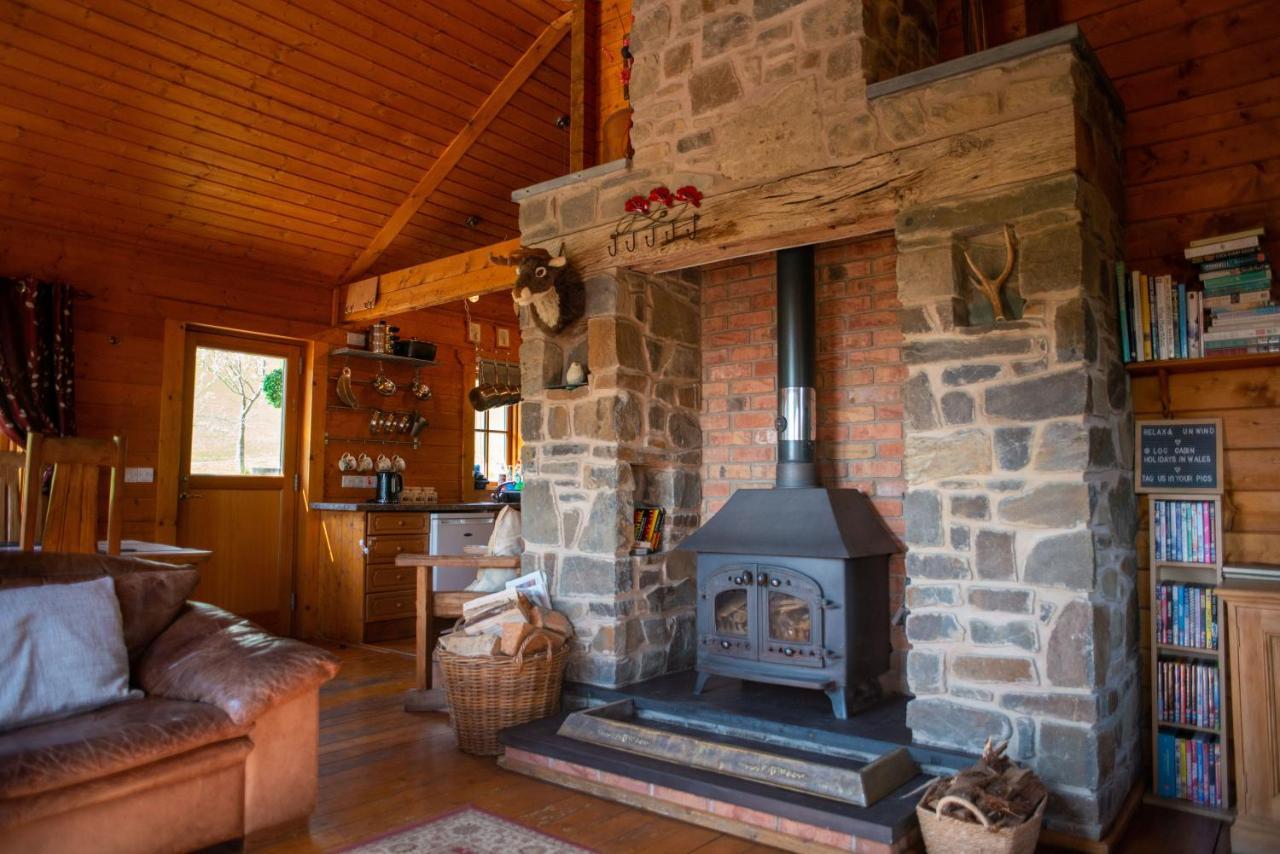 George Cabin - Log Cabin In Wales With Hot Tub Newtown (Powys) Exterior foto